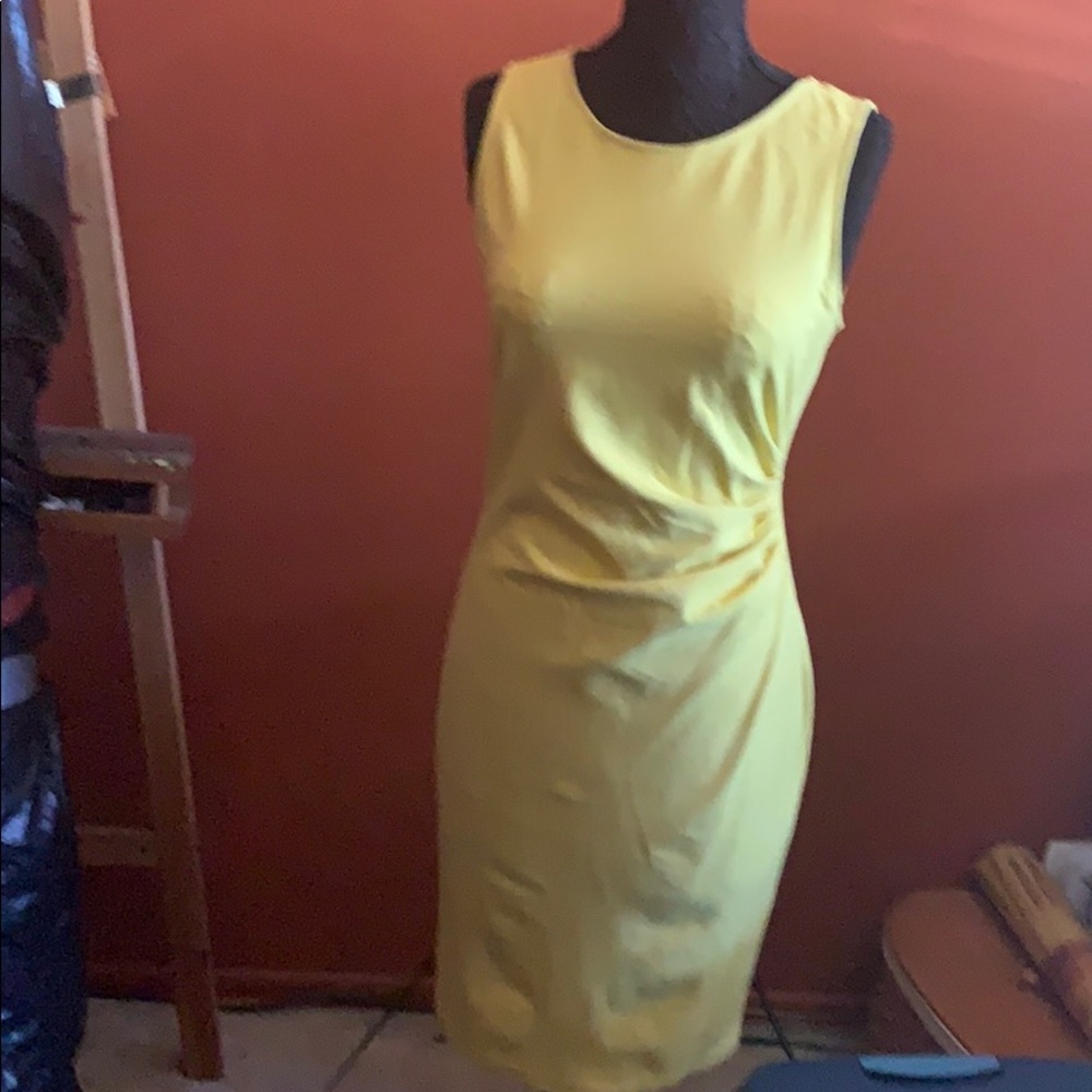 Yellow dress